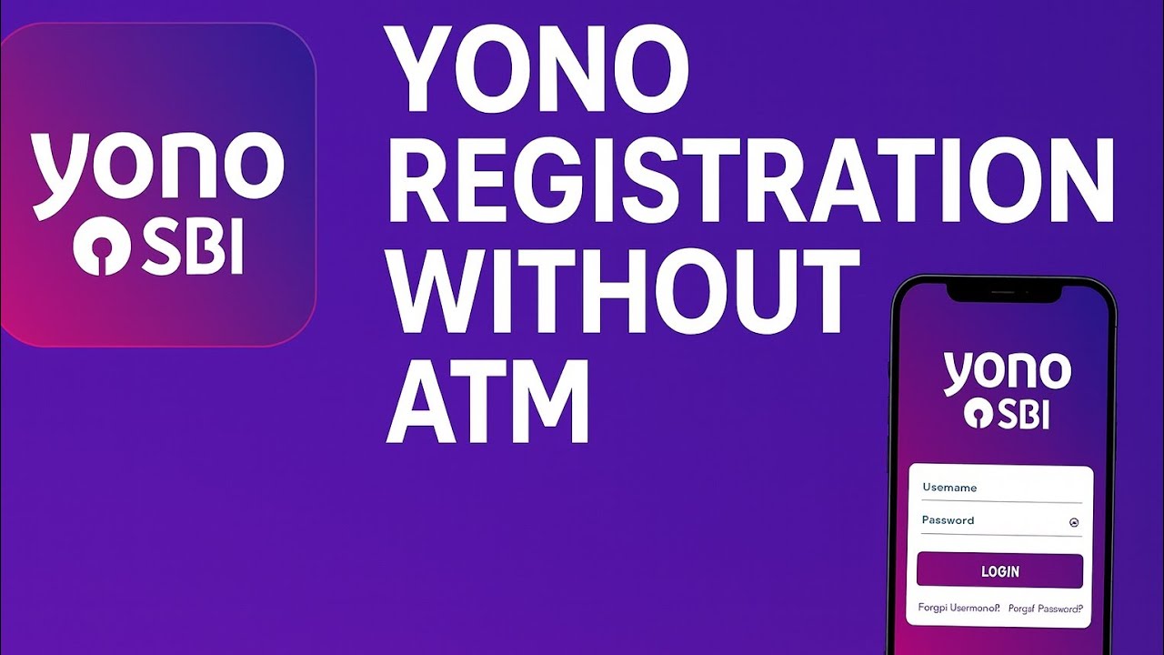 Yono Registration Bina ATM k kare, Bina ATM Kaise kare, Bina ATM Kaise kare.Yono Registration Wo ATM
