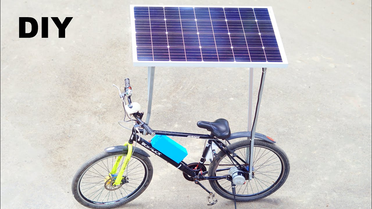How to Make Solar Electric Bike