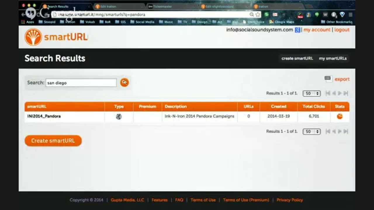 SocialSoundSystem Session: SmartURL - One Link to Rule Them All