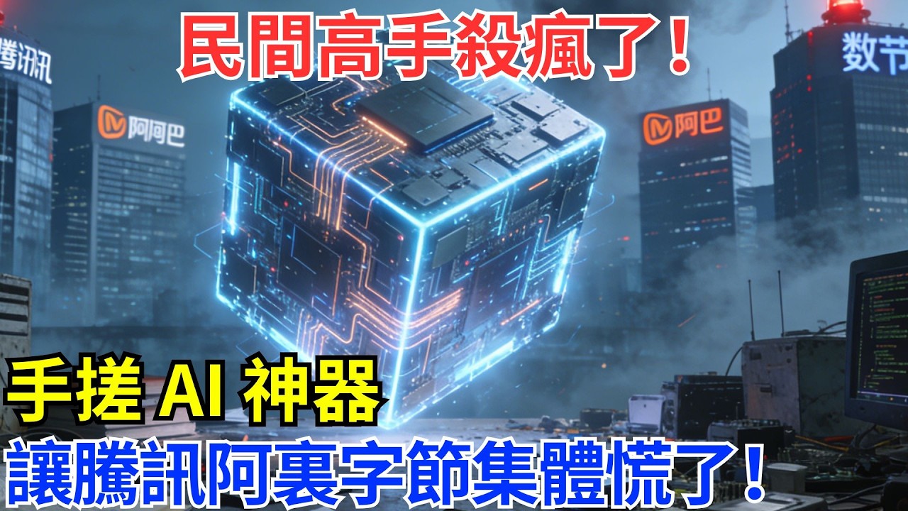 退休碼農手搓AI神器，騰訊阿裏字節集體慌了，2026第一場AI大戰炸了#基建 #科技 #科普 #奇跡 #世界奇跡 #基建狂魔 #DeepSeek