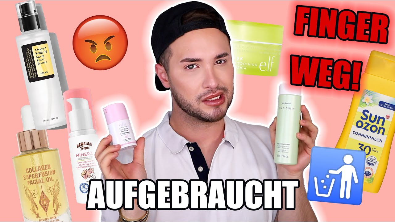 NIE WIEDER! 🤮 TOPS & FLOPS | Aufgebrauchte Hautpflege Produkte Mai 2023| Maxim Giacomo