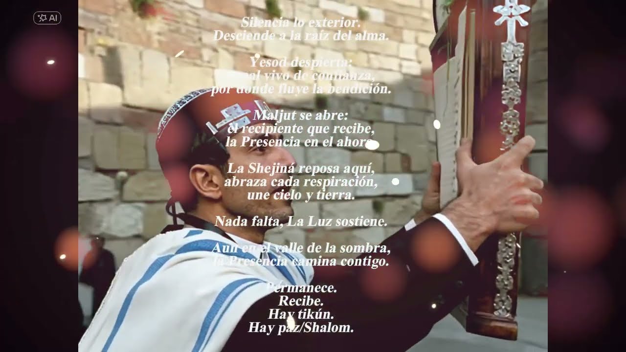 Tehillim 23 / Salmos 23 HBR/ESP