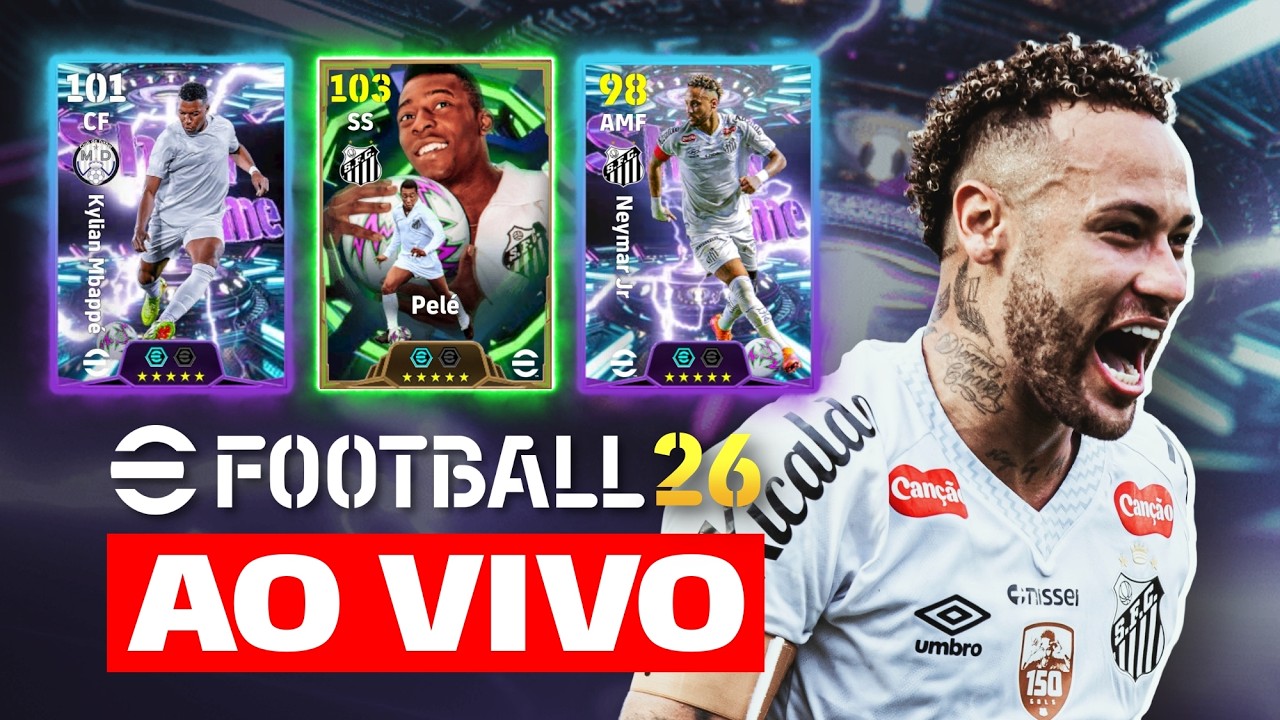 NEYMAR SHOWTIME QUER IR PRA COPA DO MUNDO ⚡ | eFootball 2026 AO VIVO 🔴