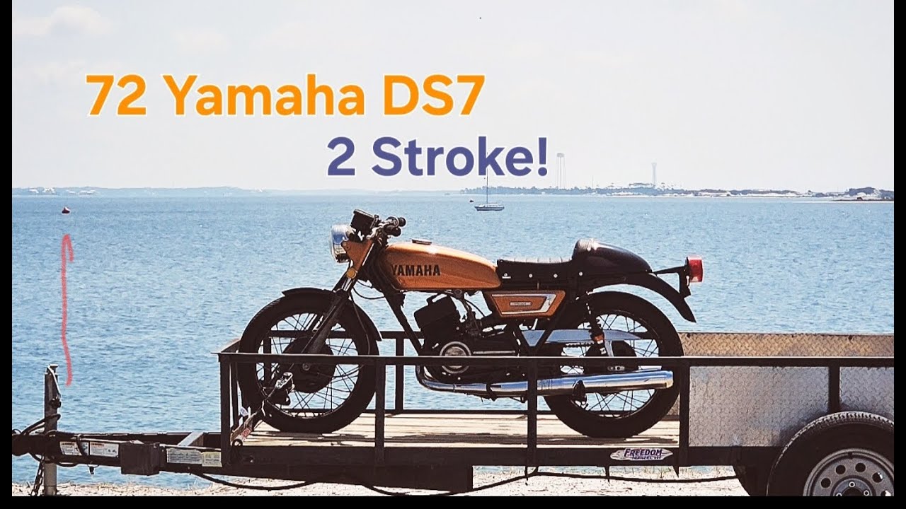 Got This Old 1972 Yamaha DS7 2 Stroke Back on The Road!