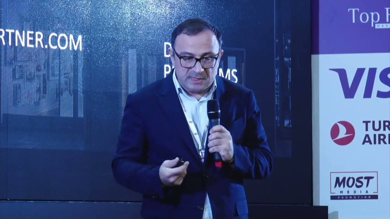 SMC 2019. Сергей Батридинов, CEO и Валерия Толочина, CMO Intertop Ukraine