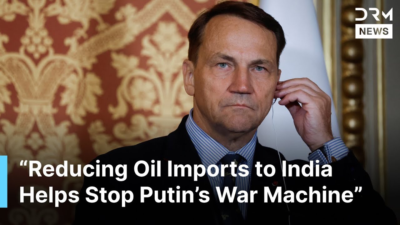 Polish FM Sikorski Discusses Ukraine, Energy, and Strategic Partnerships With India | AC1N