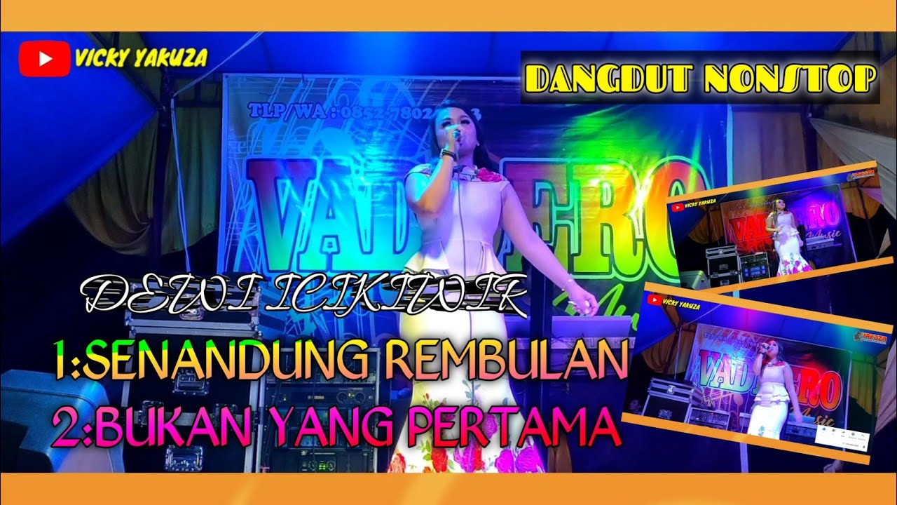 SENANDUNG REMBULAN-BUKAN YANG PERTAMA | cover Dewi Icikiwir | dangdut nonstop terbaru
