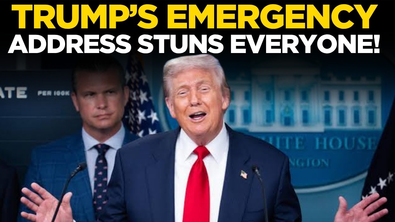 US NEWS LIVE: Trump Stuns Everyone With Urgent 24-Hour Announcement | Donald Trump Speech LIVE