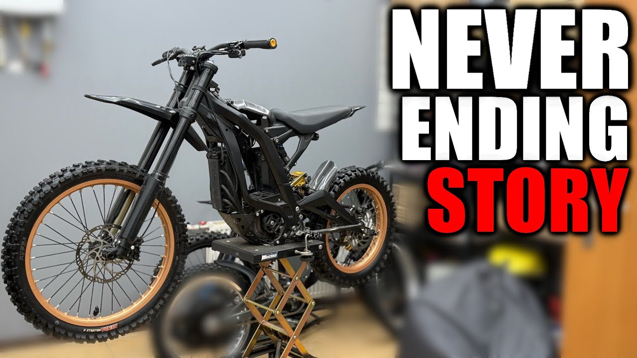 Mój surron ZNOWU nie jeździ | Never Ending Story | Surron Light Bee X 18kw