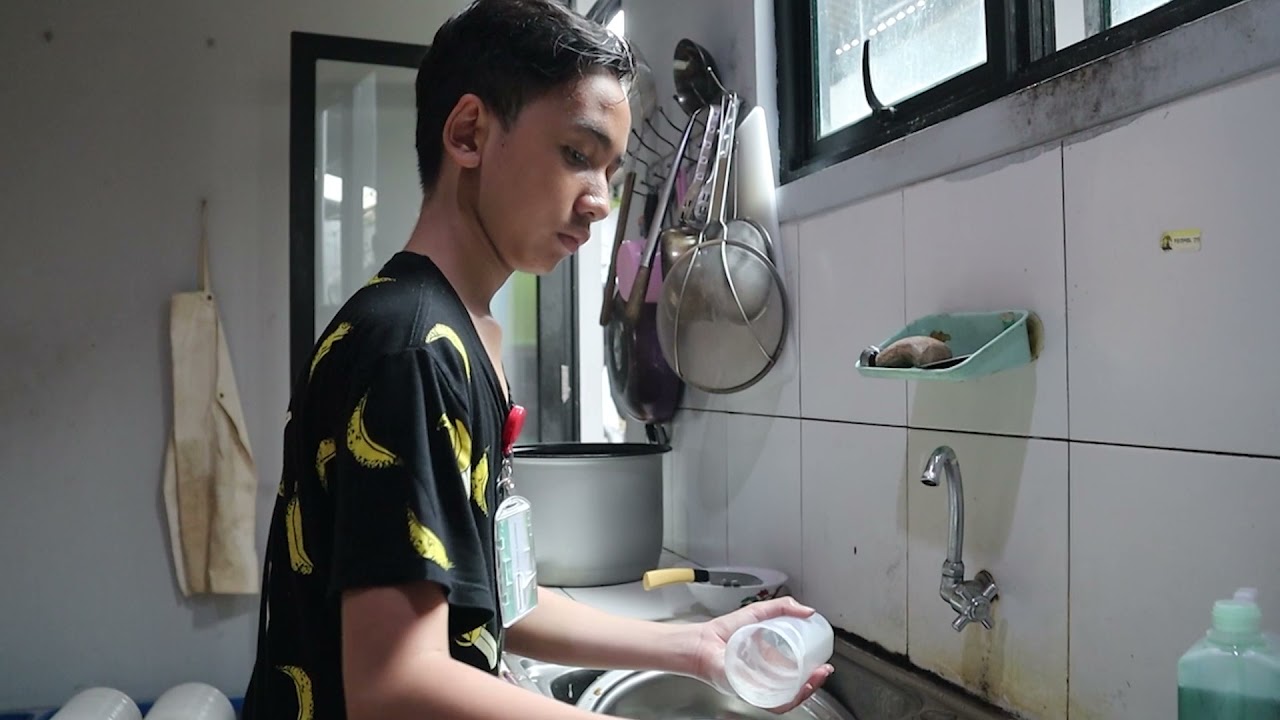 Video Pembelajaran | Tata Cara Mencuci Piring yang baik & benar