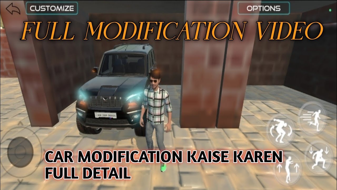 Indian Vehicles Simulator Mein Sabse Powerful Car Mod 😱 Full Customization