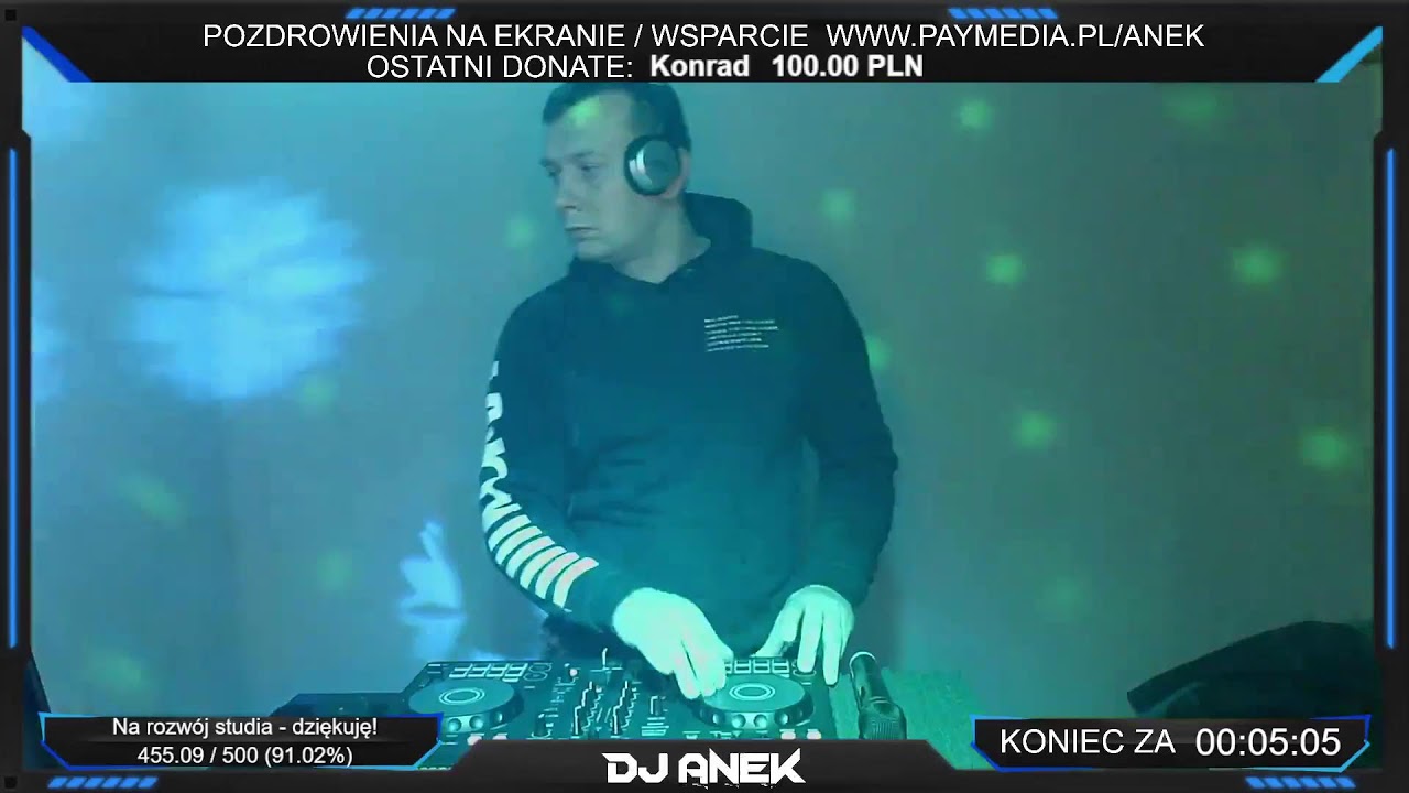 PONIEDZIAŁKOWA DOM&Oacute;WECZKA  - DJ ANEK LIVE MIX!!!