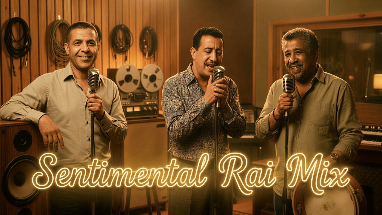 Cheb Hasni ft Cheb Khaled ft Cheb Mami – Sentimental Old Rai Mix (Rai Cover)‎ 🔥 حسني خالد مامي ميكس