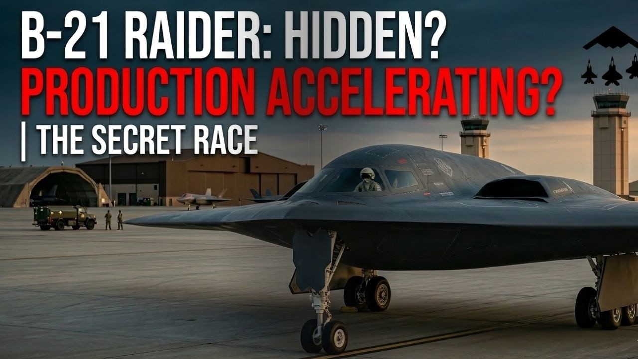 B-21 Raider: Почему ускоряется производство B-21 Raider? | Секретная гонка за создание следующего...