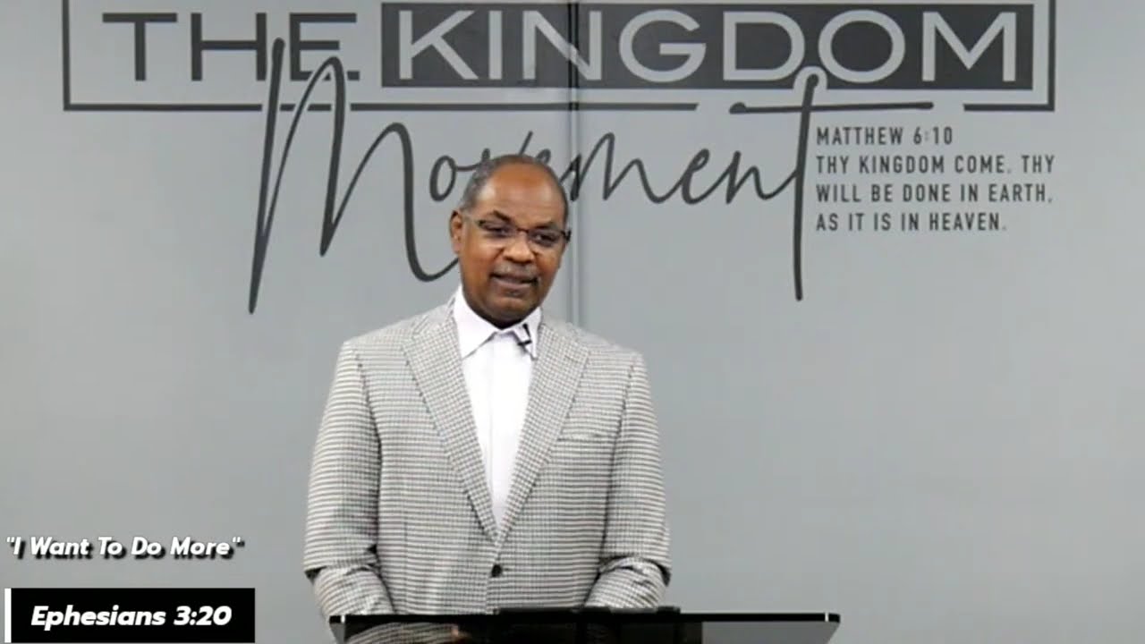 Pastor Darryell W. Bass - I Want to Do More!