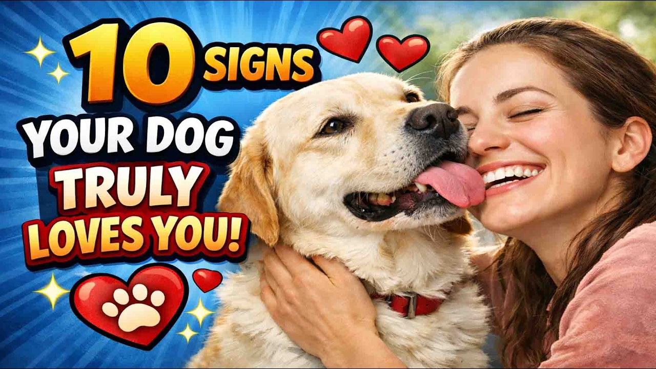 10 SIGNS YOUR DOG TRULY LOVES YOU