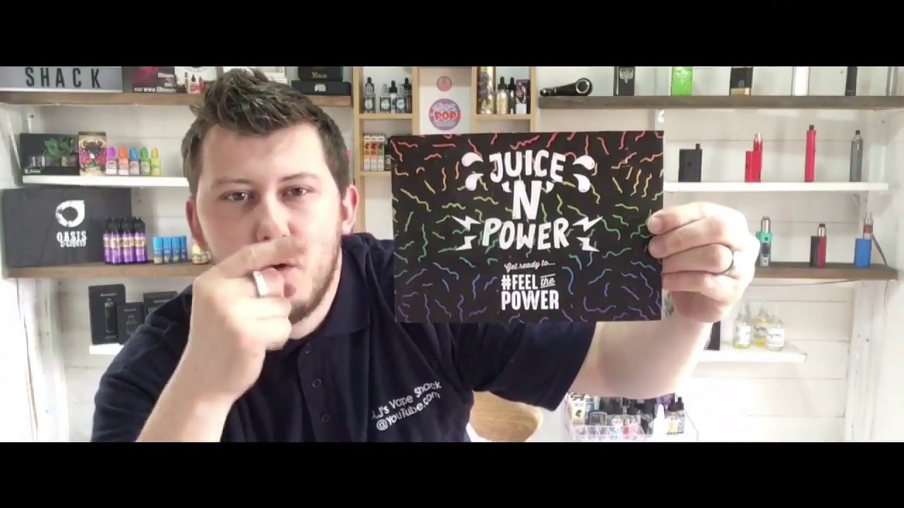 Juice &lsquo;n&rsquo; Power. Hard hitting flavours