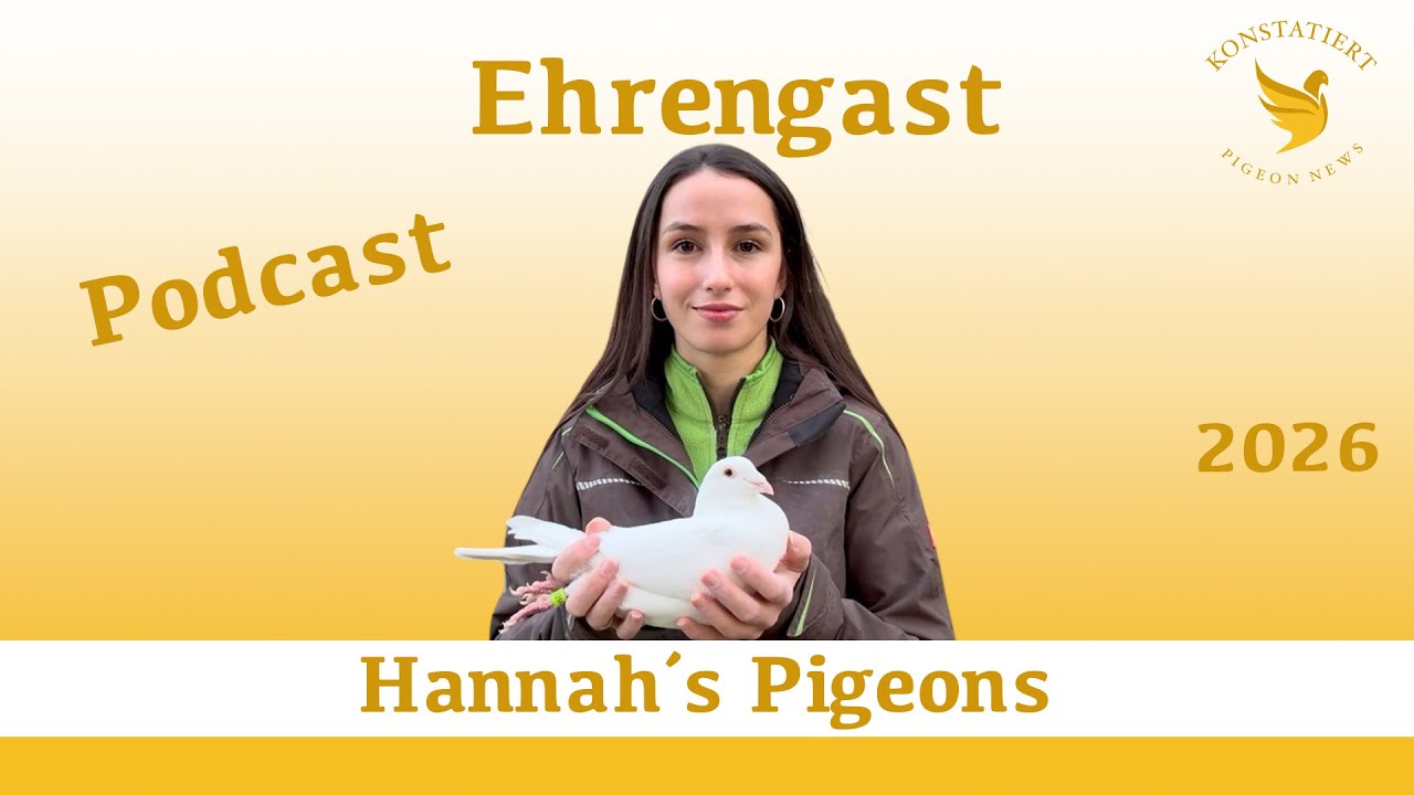 junge Brieftaubenzüchterin, Social Media & Zukunft des Sports – Ehrengast Hannah