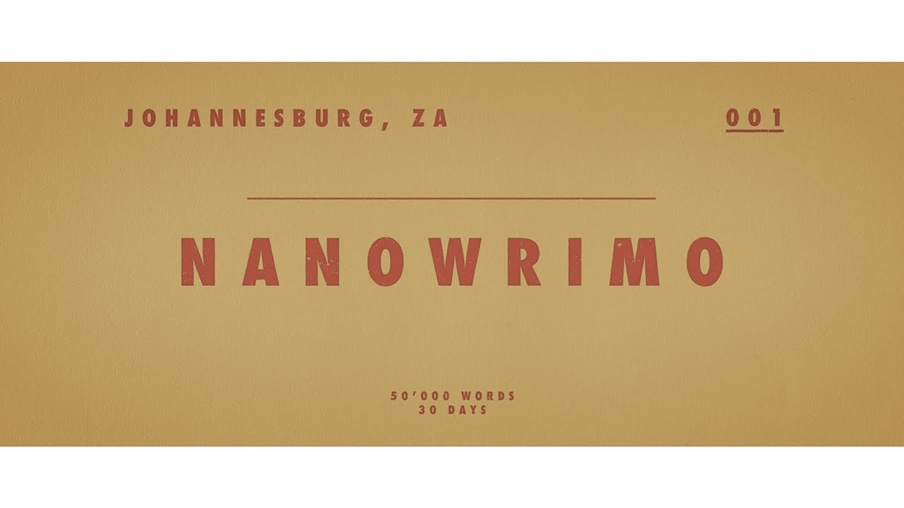 I failed miserably at writing 50’000 words in 30 days - NaNoWriMo