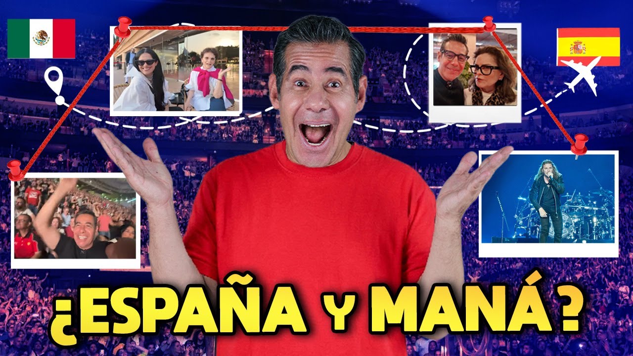 FUI A ESPAÑA PARA VER A MANÁ Y ESTO PASÓ | Yordi Rosado Vlogs