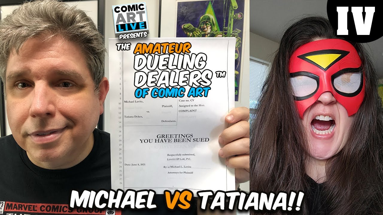 The Amateur Dueling Dealers of Comic Art IV - Original Comic Art For Sale