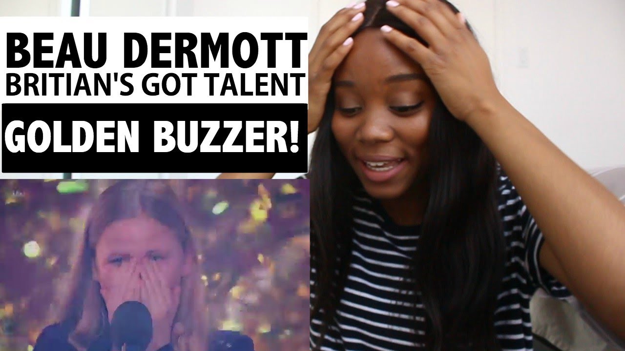 BEAU DERMOTT - Britain's Got Talent 2016 - GOLDEN BUZZER - Reaction!