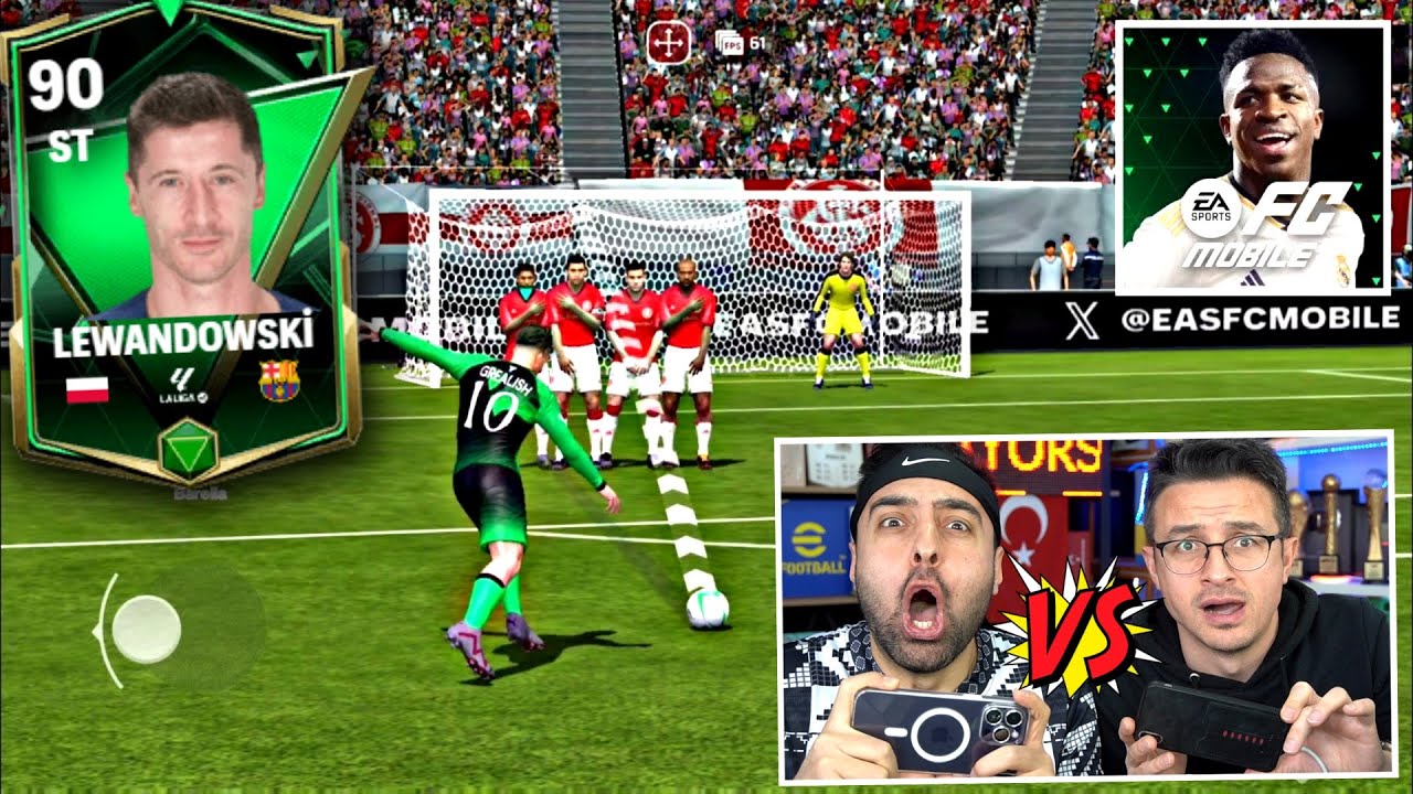 EA FC MOBİLE 2024 DE İLK KAPIŞMA ! ÜMİDİ VS FATİH DAYI ! 90 LEWANDOWSKİ !