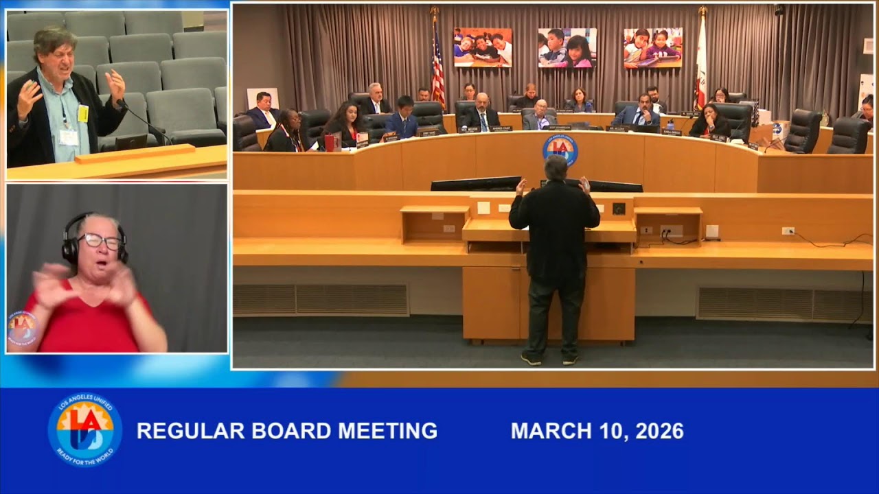 March 10, 2026 - 10:00am Regular Board Meeting