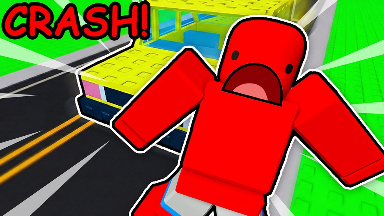 Roblox but I can’t stop crashing my car…