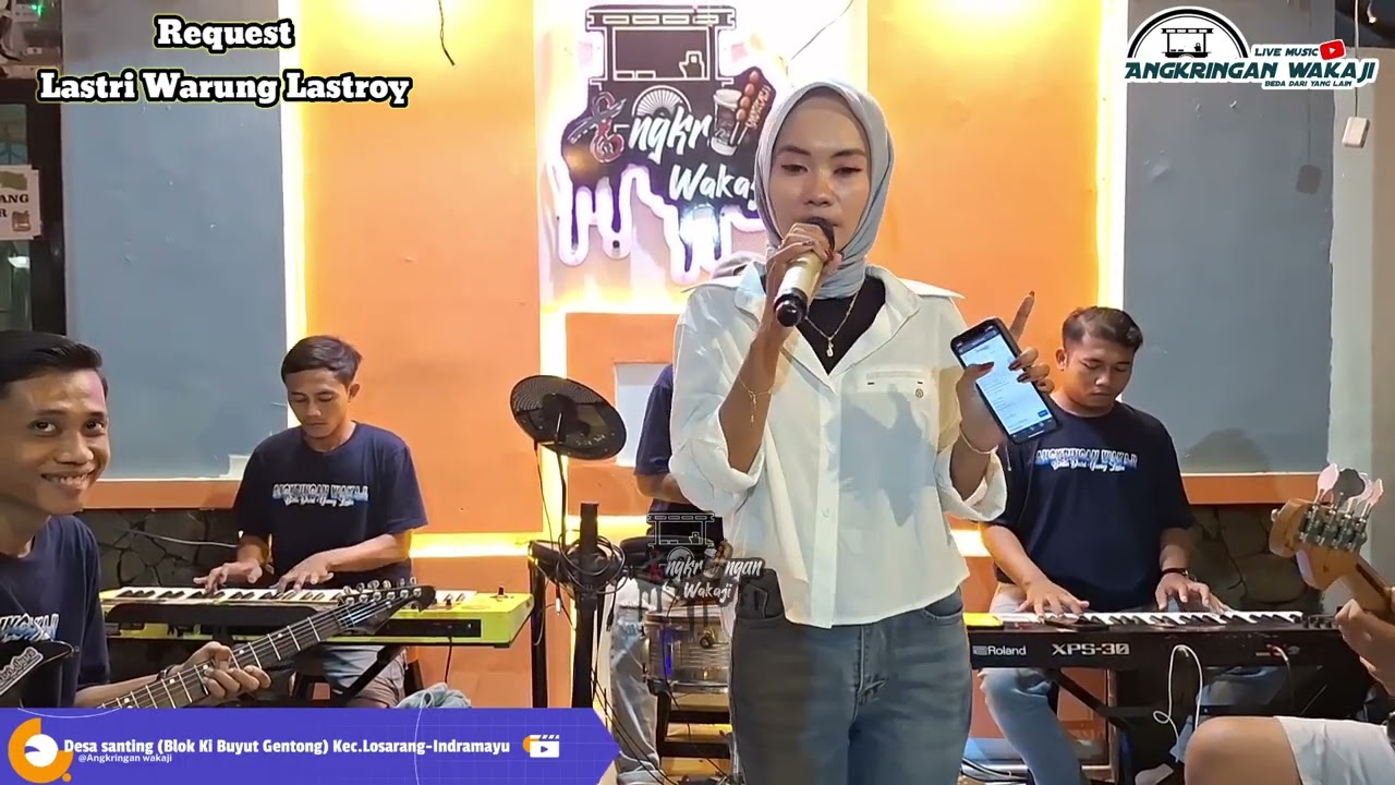 WADON PENGGANTI (Melov)-Live Music Angkringan Wakaji [Req Lastri warung lastroy] | Hj.Eka dwi w