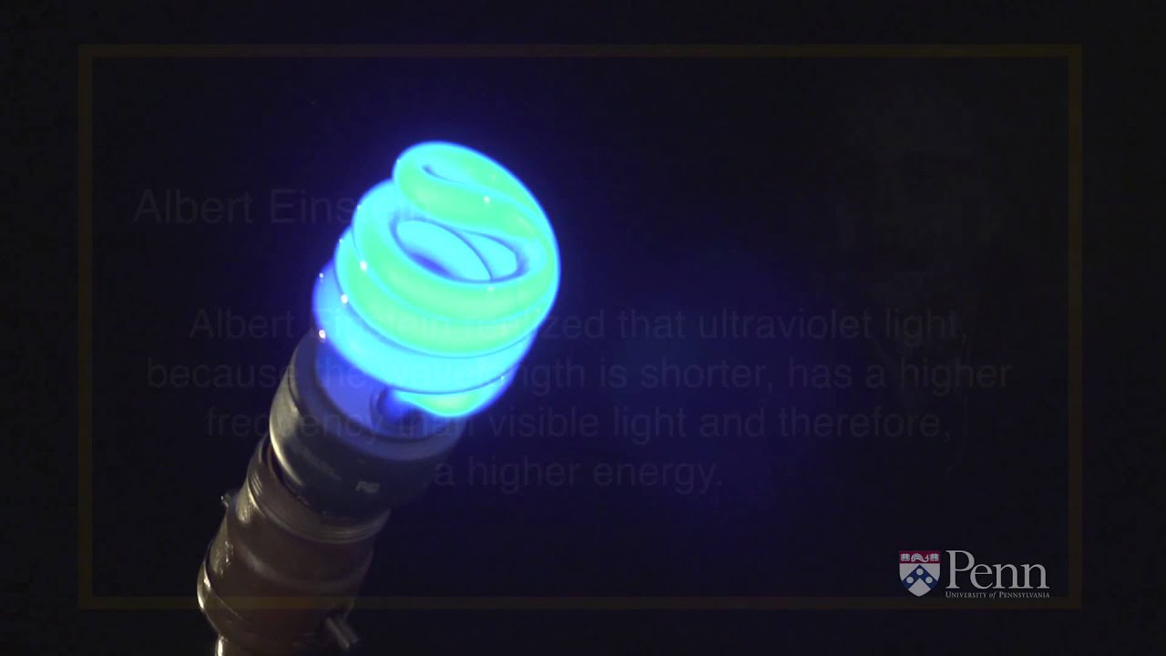 Photoelectric Effect Demonstration - Silent Version - Penn Physics