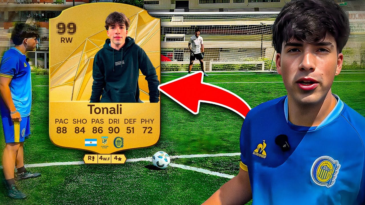 ¿QUE TAN BUENO ES TONALI JUGANDO AL FUTBOL?