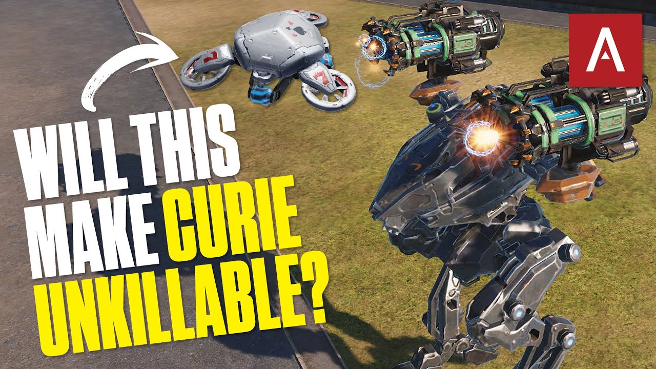 Will The Showdown Drone Make Curie Unkillable In War Robots? WR Curie Gameplay