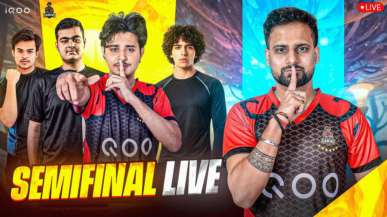 TOURNAMENT LIVE SEMIFINAL iQOO TG ESPORTS | TG FOZYAJAY IS LIVE| #freefire #iQOOTG #iQOO15R