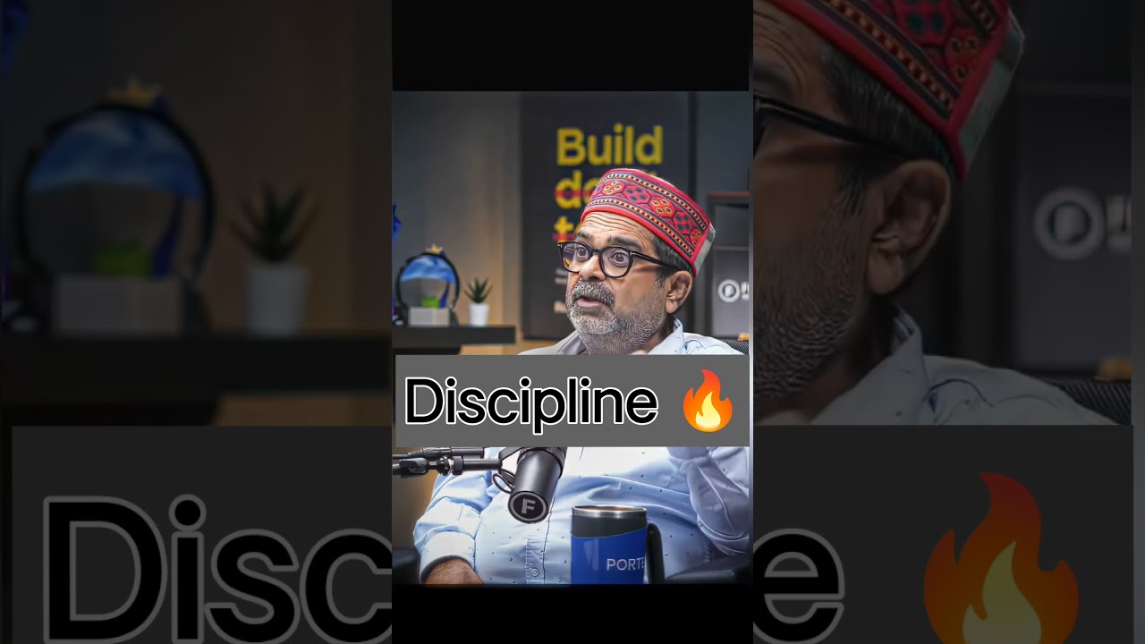 Discipline 🔥#motivation #mindsetminute #podcast #rajshamani #rajshamanipodcast #inspiration #viral