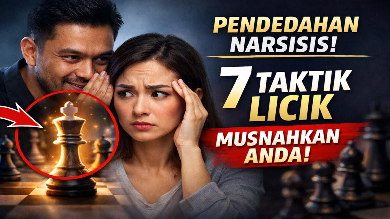 PENDEDAHAN NARSISIS: 7 Taktik Licik Mereka Musnahkan Anda Secara Senyap-senyap