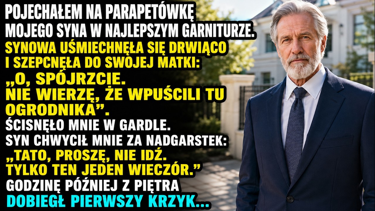 Synowa nazwała mnie ogrodnikiem&hellip; Godzinę p&oacute;źniej cały salon zamilkł