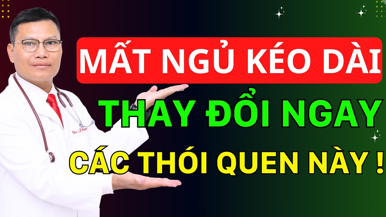 PHƯƠNG PHÁP CHỮA MẤT NGỦ KHÔNG DÙNG THUỐC – MẸO CHỮA MẤT NGỦ TẠI NHÀ | Tuấn Thầy Thuốc