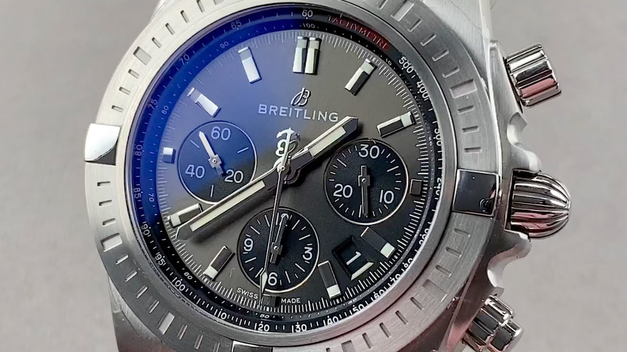 Обзор часов Breitling Chronomat B01 Chronograph 44 AB0115101F1A1