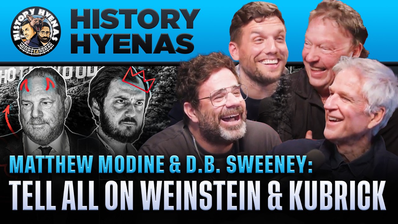 Mathew Modine & D.B. Sweeney: Tell all on Weinstein & Kubrick | History Hyenas