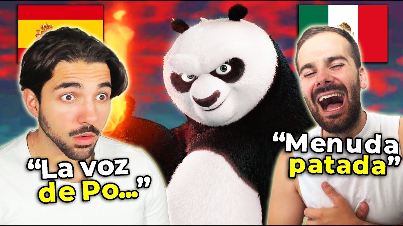 🇪🇸 2 ESPAÑOLES REACCIONAN AL MEJOR DOBLAJE LATINO VS ESPAÑOL 🇲🇽 DE KUNG FU PANDA 2 - NoMeDuchoGT