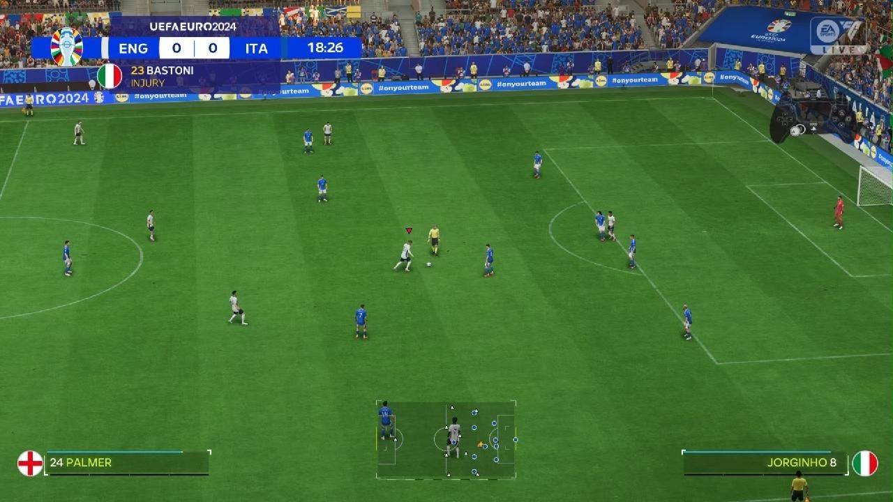 Fc24 UEFA Euro England vs Italy