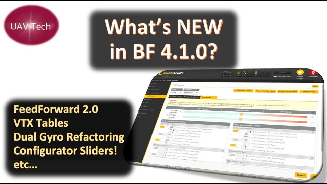 What's new in BF 4.1.0 and Configurator 10.6.0