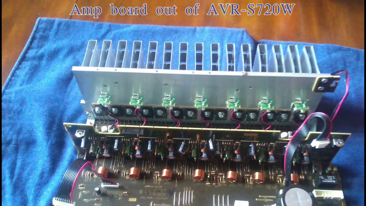 Denon AVR-S720W repair, protection mode fix