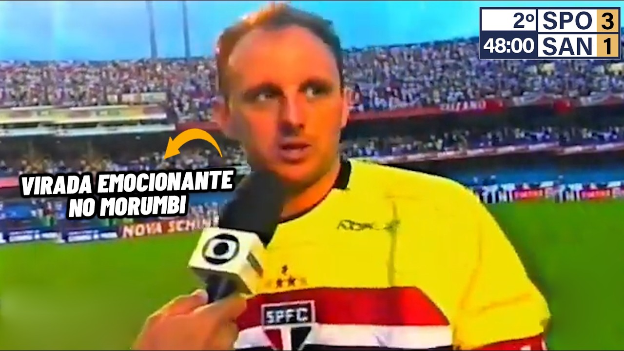 O SANTOS ACHOU QUE SERIA CAMPEÃO NO MORUMBI... MAS TOMOU OLÉ DO SÃO PAULO