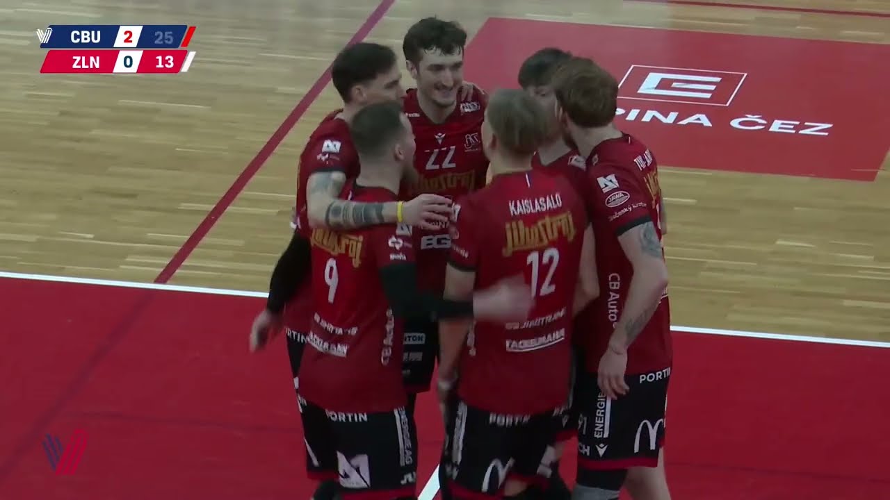 SESTŘIH | 17.kolo VK Jihostroj České Budějovice vs VSC Fatra Zlín