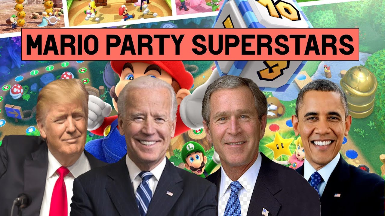 US Presidents Play Mario Party Superstars