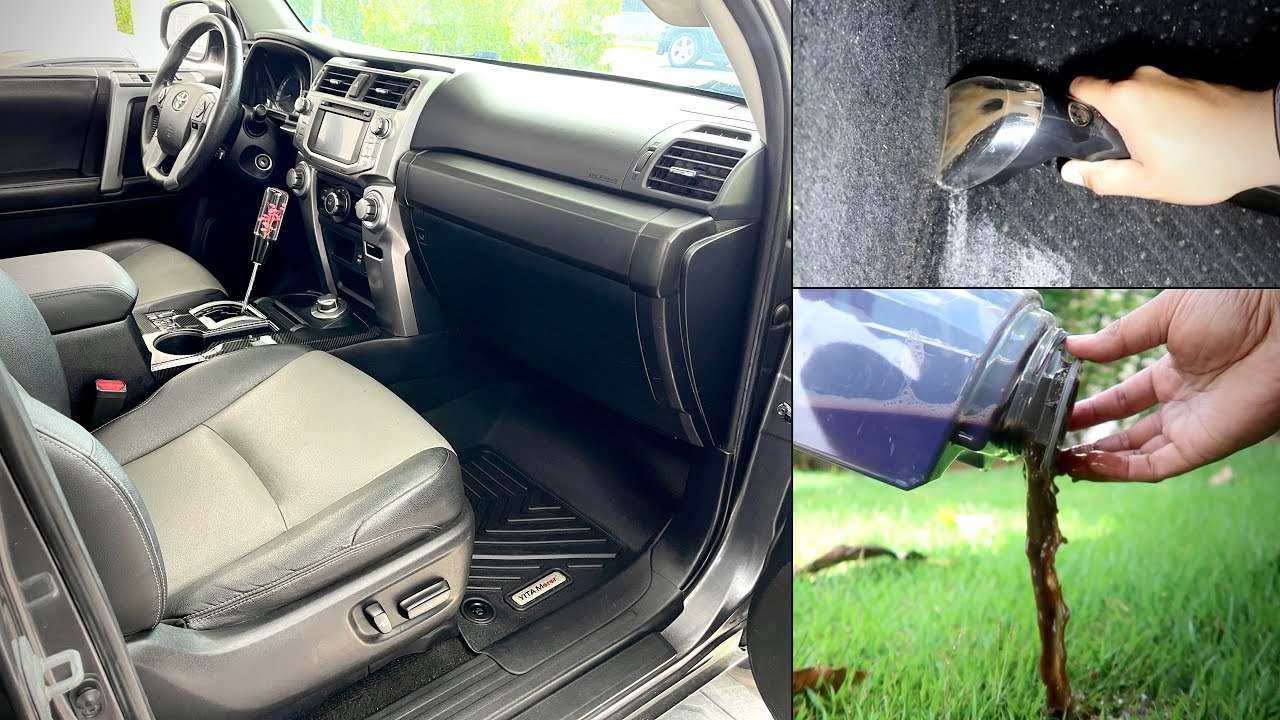 The 4Runner Gets A Proper Interior Cleaning & New Floor Mats