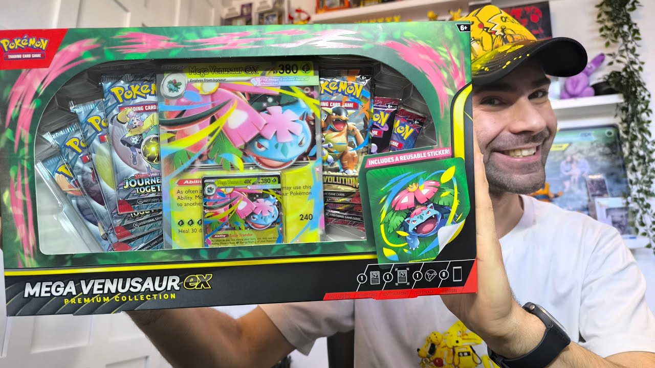 APRO LA COLLEZIONE POK&Eacute;MON PREMIUM MEGA VENUSAUR EX 🍃
