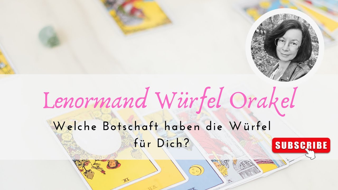 Botschaft der Lenormand Würfel - Schweres löst sich auf